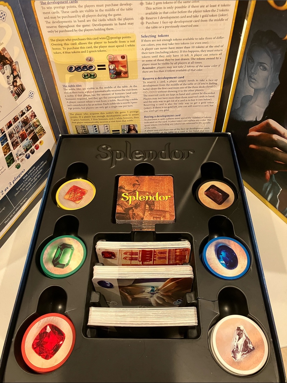 Splendor Boxed Card Game - Picture 3 of 12